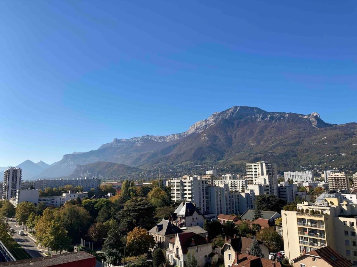 2 Terrasses Vue A 360 Sur Les Montagnes Daire Grenoble Dış mekan fotoğraf
